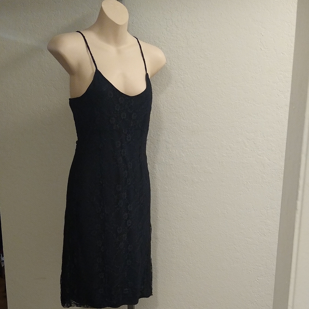 Black Armani Exchange Small Lace Halter Dress -- Final Price - Picture 8 of 16